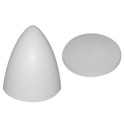 Fiberglass cone 221 + plate