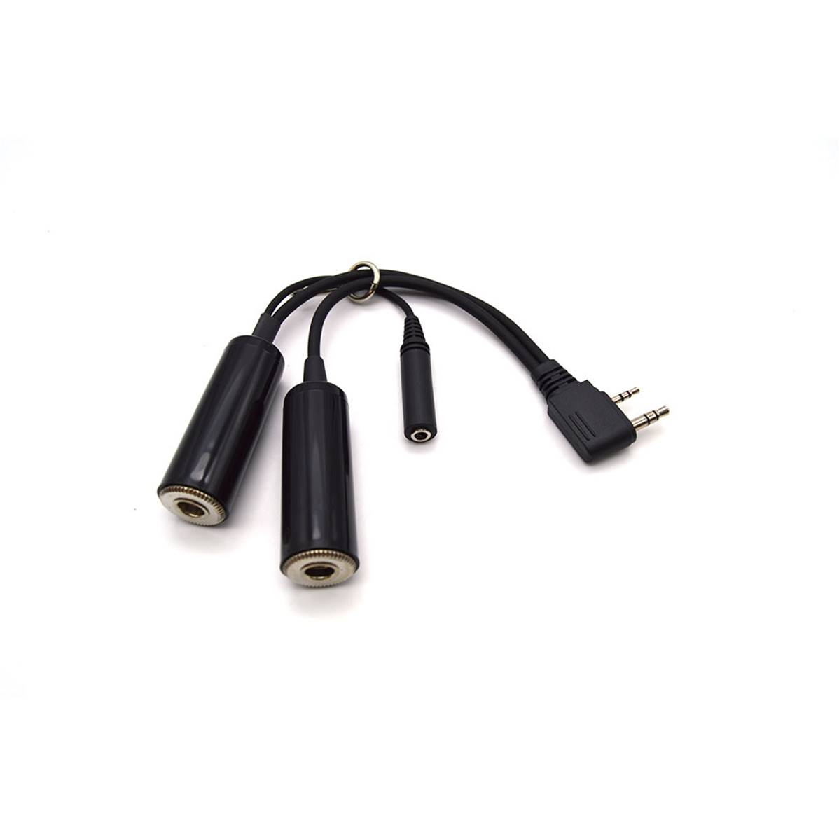 Standard aviation headset adapter