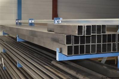 Square stainless tube 304 50 x 50 x 2 mm