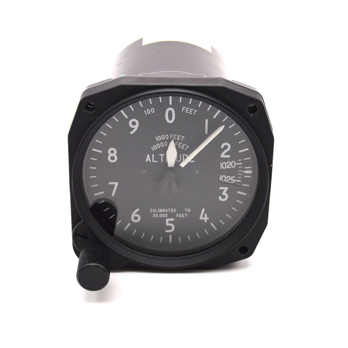 Altimeter 3 Pointer 20000FT 80 mm Aeronautical Shop ULM TECHNOLOGIE