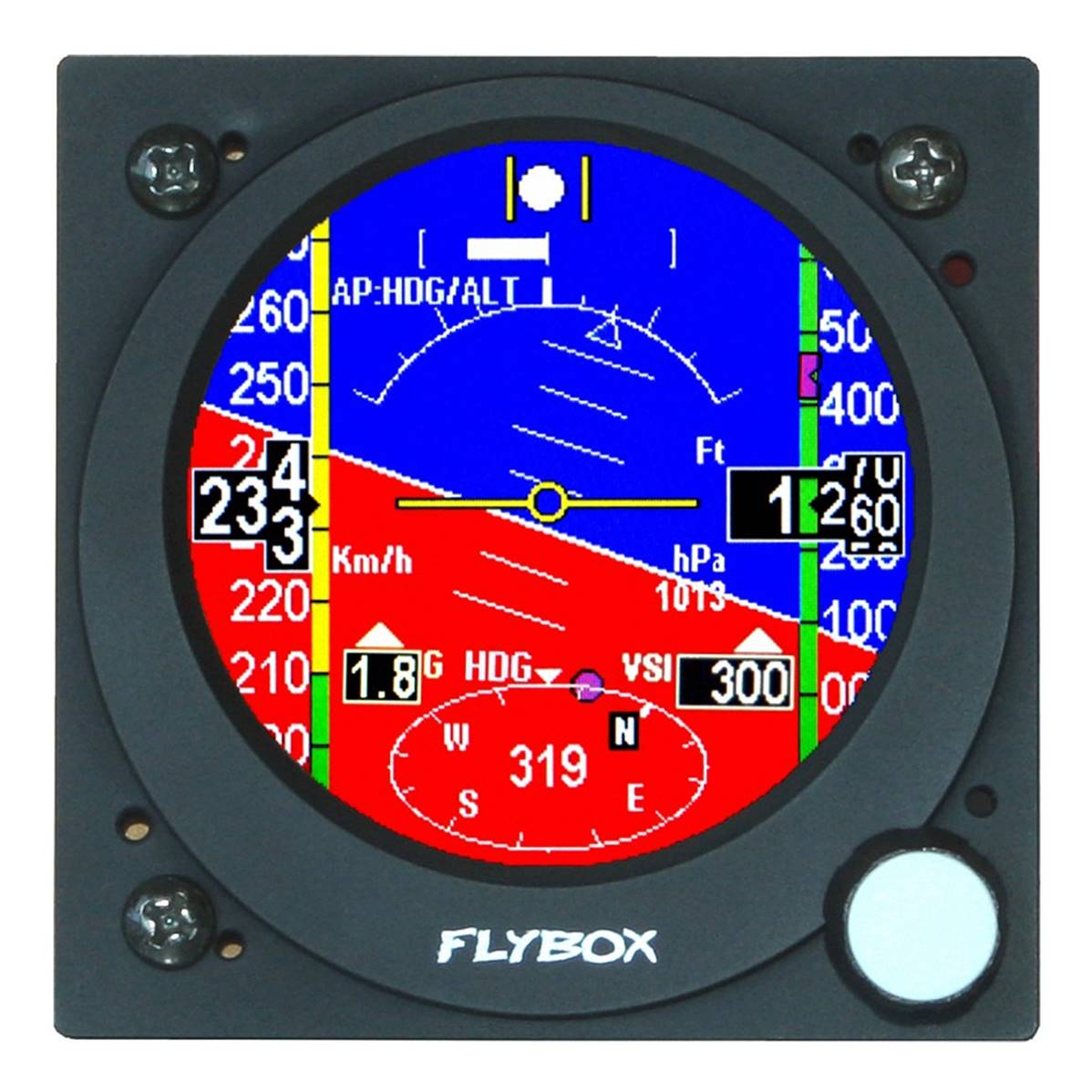 Eclipse FlyBox Integrated F EFIS Aeronautical Shop ULM Technologie