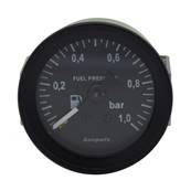 Mano fuel pressure 0-10 PSI 52mm