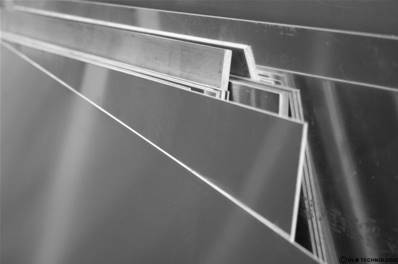 Aluminum sheet 2017T451 8x245x120mm