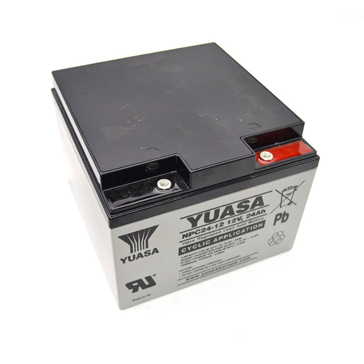 YUASA Battery 12V 24 Ah Aeronautical Shop ULM TECHNOLOGIE