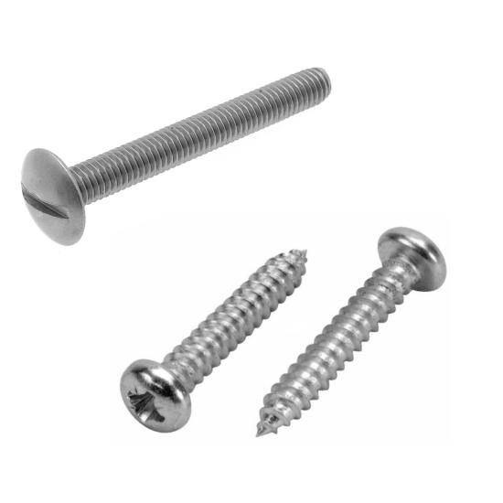 Pole & plate screws