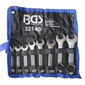 8 US spanners set 3/8'