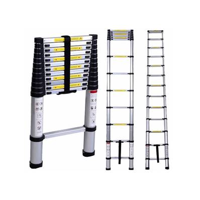 Telescopic aluminium ladder 320 cm