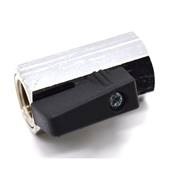 tap brass nickelled 1/4' 