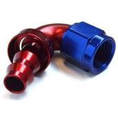 Aluminium fitting 120° 3/4 UNF