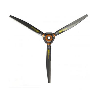 SWIRL-2 Inconel right three-blade propeller - DUC Hélices