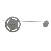 Lever gauge for fuel level ind