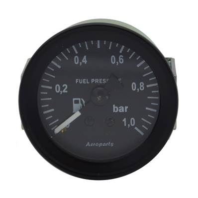 Mano fuel pressure 0-10 PSI 52mm