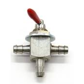 Fuel flow valve twin tank