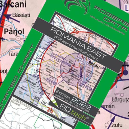 Rogers Data Europe Aeronautic chart