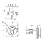 Fuel vlve 3-way 912 iS