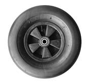 Wheel without plastic brake 16/650-