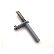 Axis of wheel 15 for brake drum