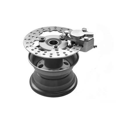 Aluminium rim disk brake 6' axis 20