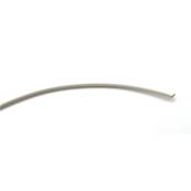 White electrical wire 0.75 mm² - m