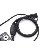 Portable intercom for ICOM IC-A25 radio