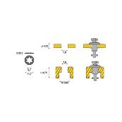 CAMLOC steel retaining washer