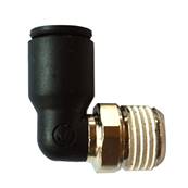 90° bent connector 1/4' for 8mm tub