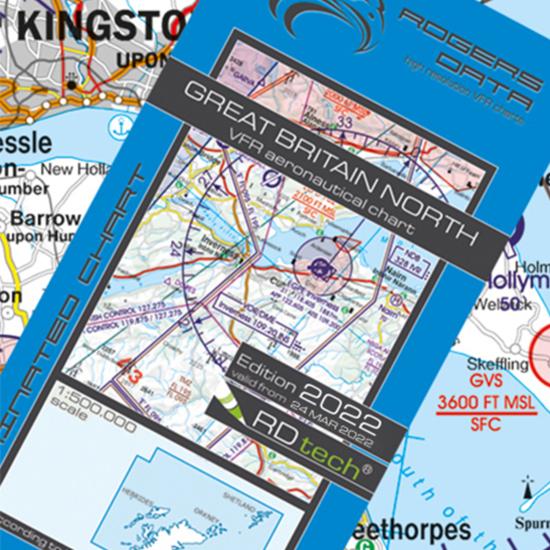 Rogers Data Europe Aeronautic chart