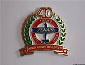 Pin's 40 years ZENAIR