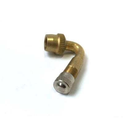Angled right valve extender
