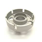 Aluminum hub brake multidisc