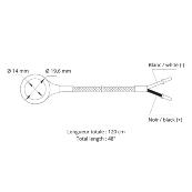 Probe T° cylinder CHT 14 mm