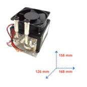 Radiator with fan 12 volt