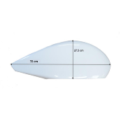 Wheel fairing 400/600 x 6'