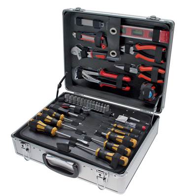 Tool case with 129 parts