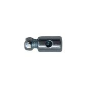 Cable clamp in two parts