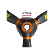 Flash-L Inconel three-blade propeller, right - DUC Hélices