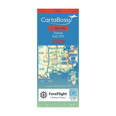 ICAO Cartabossy South-east Map 2026