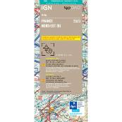 ICAO Chart North East laminated