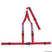 SPARCO red harness 3 attachment