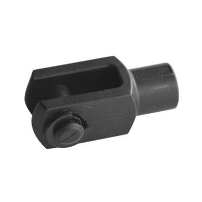 Plastic yoke M6 with axis 