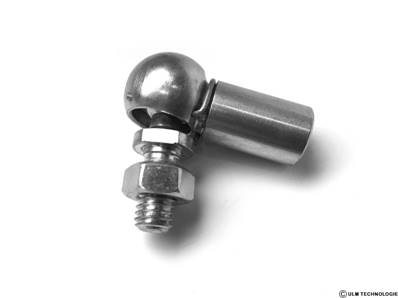 Ball joint with angle removable M8