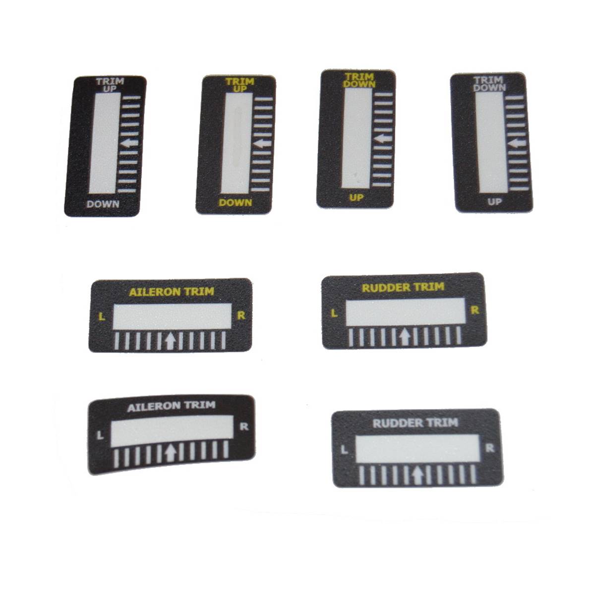 Trim indicator + label