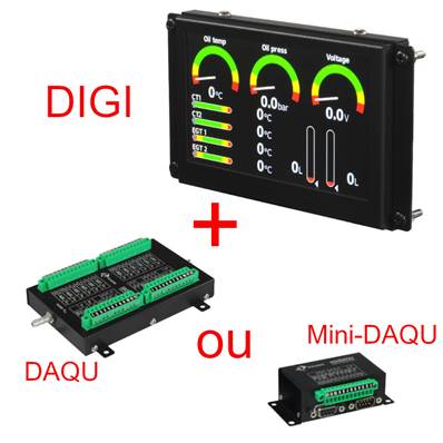 DIGI kit, engine monitoring système