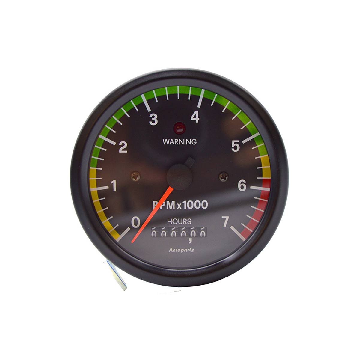 Tachometer hour meter 912 + 80 mm