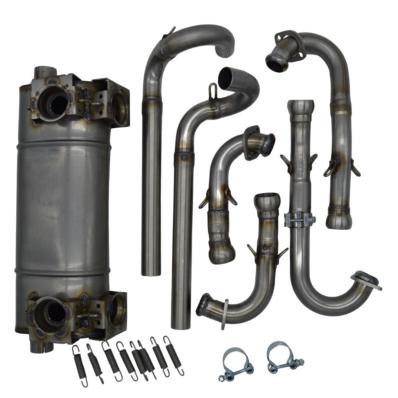 Exhaust pot stainless steel NINJA